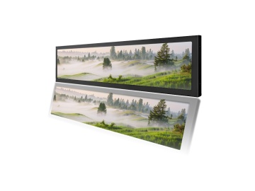 37寸TFT液晶显示屏 1920*540 700亮度 51PINS LVDS 高亮液晶屏 工业/货架/广告条屏 长条屏 条形屏