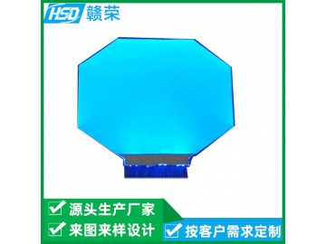 东莞厂家定制异形蓝灯背光源 仪表液晶屏背光源