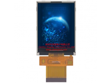 2.4寸液晶显示面板240*320分辨率支持开模定制工控高亮显示屏