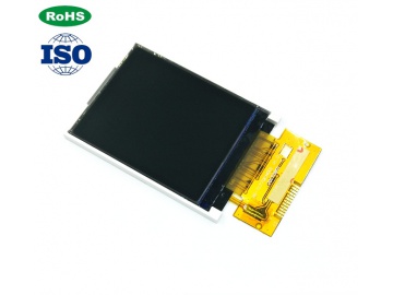 1.77寸, 128x160, 300亮度, 12pins, SPI接口, ST7735S, TN液晶模组