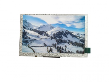 5寸液晶显示屏 800*480 450亮度 40PIN TTL接口 TN