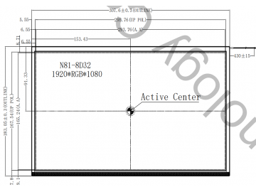 京东方BOE13.3寸 1920x1080分辨率 1000亮度 EDP接口30PIN