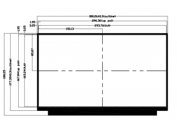 京东方BOE13.3寸 1920x1080分辨率 300亮度 EDP接口 30PIN QV133FHB-N50-8942