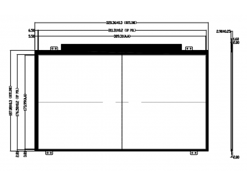 京东方BOE 14寸1920x1080 220亮度 EDP接口30PIN 45%NTSC