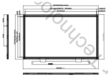 京东方BOE 15.6寸 1920x1080 1500亮度 40pin LVDS接口 45%NTSC GV156FHB-N10