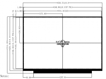 华星CSOT 15.6寸 1920x1080 280亮度 30pin EDP接口 45%NTSC SNF601BS1-1