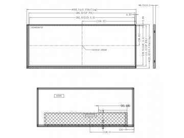 12.3寸1920*720；亮度(cd/㎡) 800；工作温度：-30℃~80℃；接口 50P LVDS