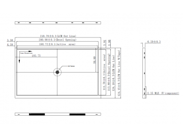 9寸1280*720；IPS, 700亮度, 60P； LVDS