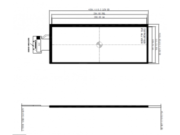 12.3inch, 720*1920, 40P MIPI, 1000nits, -25~75
