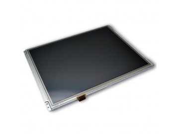 10.4寸电阻触摸液晶模组, 10.4寸 TFT LCD with RTP, 800x600, 185nits, 20pins LVDS