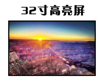 32寸高亮液晶屏  1920*1080  IPS液晶屏  700亮度  51PINS  LVDS  超薄户外高亮液晶屏