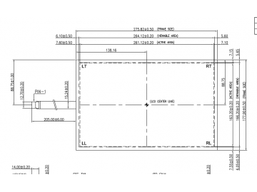 万达12.1寸宽温五线电阻屏 F+G 工业/医疗/军工电阻触摸屏