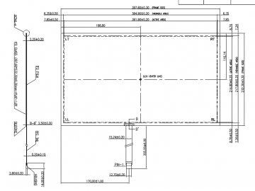 万达17.3寸高温五线电阻屏 F+G 工业/医疗/军工电阻触摸屏