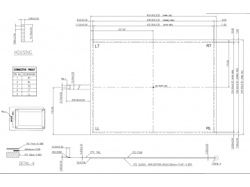 万达21.3寸宽温五线电阻屏 F+G 工业/医疗/军工电阻触摸屏