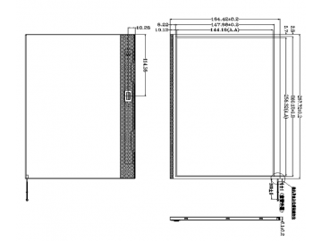 11.6寸, 1920*1080, 900亮度, 30pins, eDP接口, 路为液晶模组