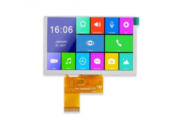 5.0寸, 800x480, 1000亮度