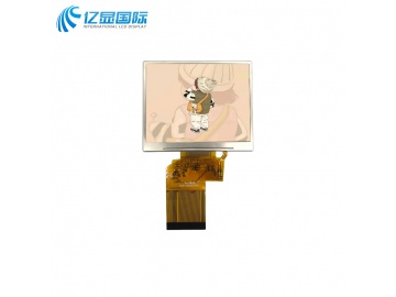 亿显国际 3.5寸320*240 IPS液晶显示屏 配电容触摸 54PIN SPI+RGB（工业、家电、玩具、医疗类用TFT液晶显示屏）