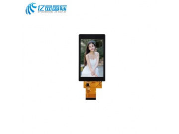 亿显国际 4.3寸 480*800 IPS液晶显示屏 电容触摸 50PIN 24bit RGB （工业、家电、玩具、医疗类用TFT液晶显示屏）