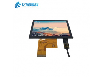 亿显国际 5.0寸 800*480 IPS液晶显示屏 40PIN RGB 高亮液晶屏 阳光下可读液晶屏 ST7262 配电容触摸（工业、家电、玩具、医疗类用TFT液晶显示屏）