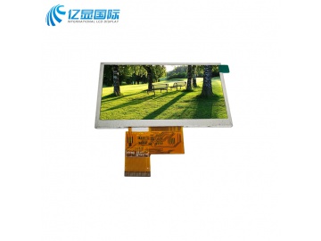 亿显国际 5.0寸 480*272 TN液晶显示屏 40PIN RGB 可配触摸（工业、家电、玩具、医疗类用TFT液晶显示屏）
