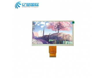 亿显国际 7.0寸1024*600 500亮度, IPS ALL, 50PIN , RGB, 工业显示屏 可配触摸（工业、家电、玩具、医疗类用TFT液晶显示屏）