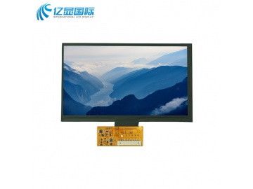 亿显国际 7.0寸1024*600 300亮度 全视角 20PIN LVDS接口 可配触摸 工业显示屏（工业、家电、玩具、医疗类用TFT液晶屏)