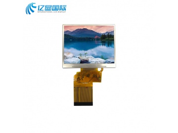 亿显国际 3.5寸 640*480 液晶显示屏 54PIN RGB 手持终端液晶屏 ILI9488（工业、家电、玩具、医疗类用TFT液晶显示屏）