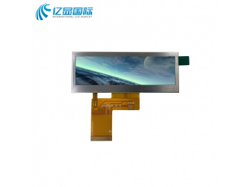 亿显国际 3.9寸 480*128 500亮度 40PIN RGB 非触摸（工业、家电、玩具、医疗类用TFT液晶显示屏）