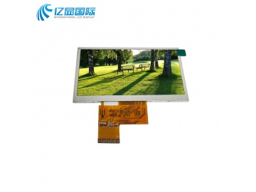 亿显国际 5.0寸 480*272 40PIN RGB （工业、家电、玩具、医疗类用TFT液晶显示屏、）可配触摸
