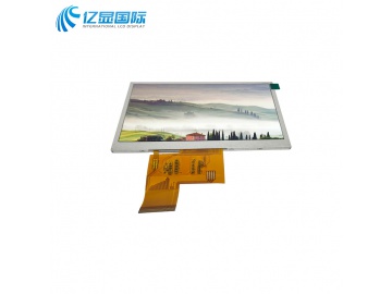 亿显国际 5.0寸 480*272 手持终端液晶屏 工业液晶屏 可配触摸 40PIN RGB （工业、家电、玩具、医疗类用TFT液晶显示屏、）