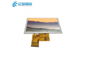 亿显国际 5.0寸 800*480 40PIN RGB 颜色数量16.7M 手持终端液晶屏 工业液晶屏 可配触摸（工业、家电、玩具、医疗类用TFT液晶显示屏）