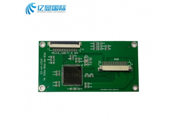 YS-PB-RGB-MS01 V1.0是专门为数字 TFT-LCD 设计的MCU, SPI转40PIN_RGB驱动板, 可支持屏的尺寸有1.28", 1.54", 2.4&quot