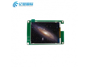 亿显国际 2.8寸串口显示屏, 320*240 , TTL/UART接口, HMI, UI图形设计（工业、家电、玩具、医疗类用TFT液晶显示屏）