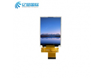 亿显国际 3.2寸 240*320 300亮度40PIN MCU, ILI9341V 不带触摸 工业、家电、玩具、医疗类用TFT液晶显示屏