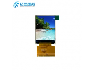 亿显国际 2.0寸 400亮度 36PIN MCU16bit 压接 IC:ST7789T3 RGB 可配触摸( 工业、家电、汽车、玩具、医疗类用TFT液晶显示屏)