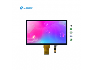 亿显国际 10.1寸 1024*600 500亮度 IPS 50PIN RGB IC：HX8282A 可配触摸（工业、家电、玩具、医疗类用TFT液晶显示屏）