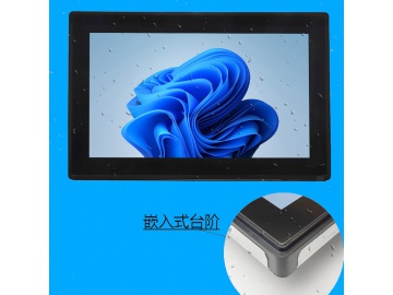 7寸工业平板电脑一体机 1024*600 多点触摸 300亮度 设备触摸 智能柜专用