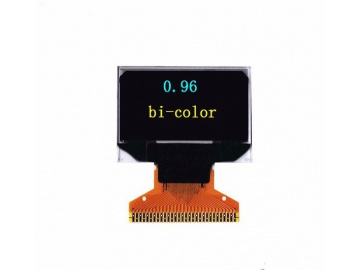 0.96寸OLED显示屏 128*64 30PINS SPI/I2C PMOLED显示屏 SSD1316