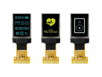 0.96寸OLED显示屏 128*64 13PINS SPI/I2C PMOLED显示屏 SH1107