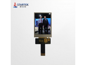 2.4 寸, 240x320, 500亮度, 20pins, MIPI接口, JD9852, IPS液晶模组