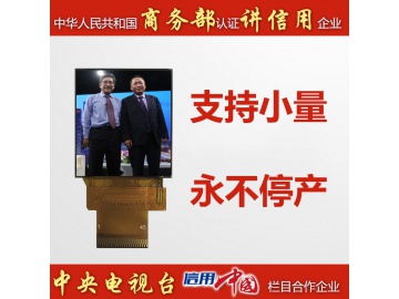 1.3寸 240*240, 470亮度, ST7789V, 45pins 8/16/18位MCU+3/4 线SPI +16/18 Bit RGB接口, 彩色液晶屏