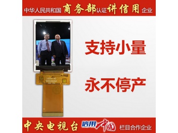 2.2寸240*320, 450亮度, ER61516 MCU8080并口屏TFT IPS全视角液晶显示屏