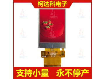 2.0寸竖显半反半透 ST7789V 240*320 8080 MCU SPI+RGB SPI接口TFT液晶显示屏