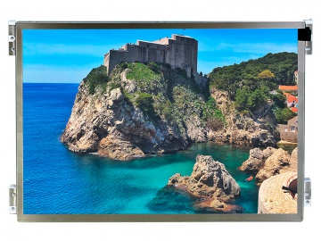 10.4寸, 1024x768, 1200亮度, 30pins, LVDS, IPS高亮液晶模组