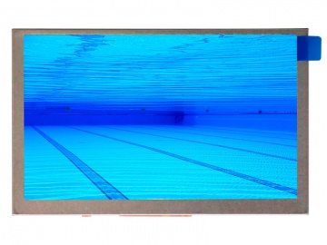 5寸250亮度TN软屏, 800*480, 50PIN FPC, RGB