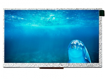 7寸250亮度TN软屏, 800*480, 50PIN TTL