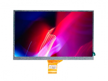 10.1寸350亮度IPS工控屏, 1024*600, 50PIN TTL