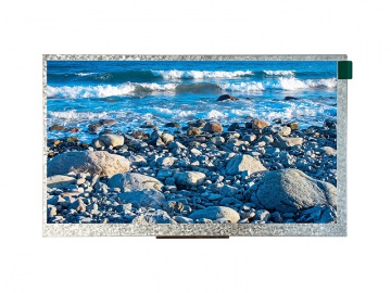 7寸400亮度TN工控屏, 800*480, 50PIN TTL