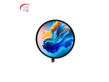 宇锡5寸圆形液晶模组, 1080x 1080, 400亮度 50pins, MIPI接口, 圆屏全视角液晶显示屏