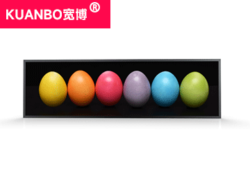 19.3寸条形液晶屏 1920*440 IPS液晶屏 长条屏 300亮度 30PINS LVDS 切割条形屏 数字标牌液晶屏